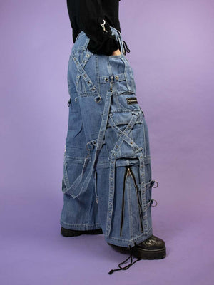 TRIPP NYC X STRAP ZIP OFF PANT LIGHT DENIM – Coexist Berlin