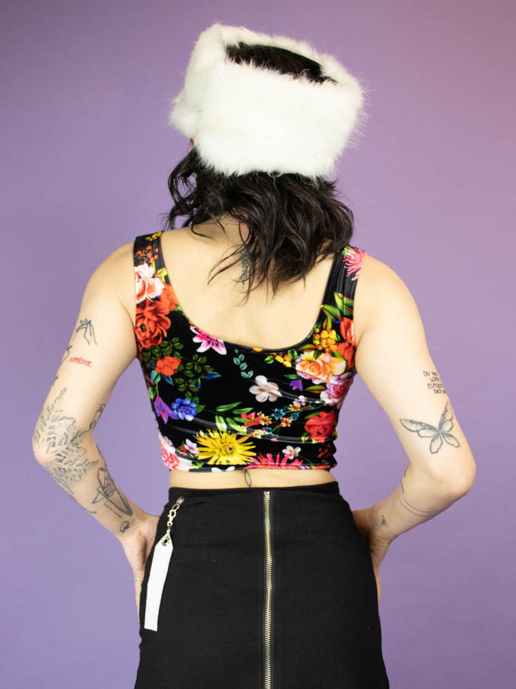 INDYANNA PAULINE CORSET TOP FLOWER