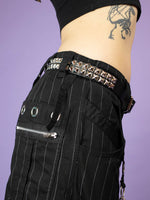 FUNK PLUS BLACK STUD BELT BT117M