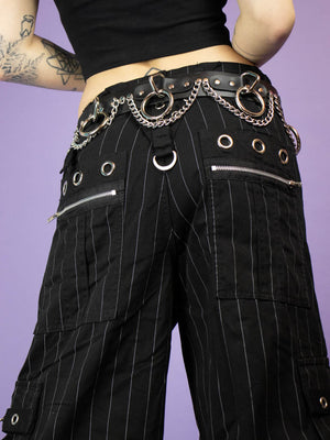 FUNK PLUS BELT WITH RINGS AND CHAIN BT130