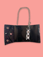 ADDICTED CHECKERED BOARD  WALLET