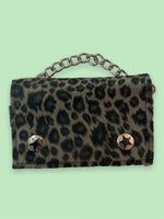 ADDICTED GREEN LEOPARD WALLET