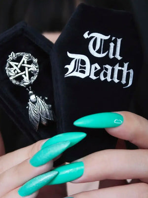 MYSTICUM LUNA TIL DEATH COFFIN RING BOX