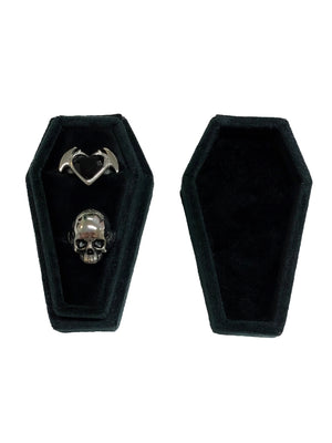 MYSTICUM LUNA TIL DEATH COFFIN RING BOX