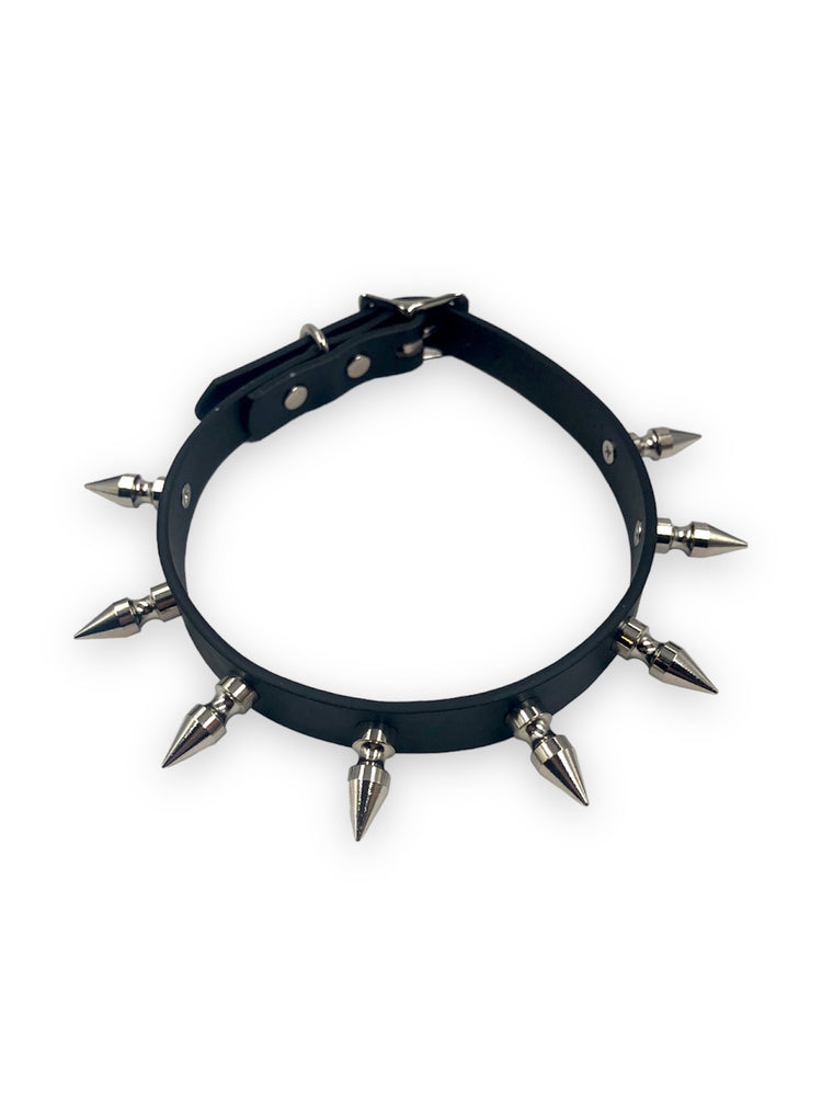 FUNK PLUS MIDI SPIKE CHOKER VEGAN CK149