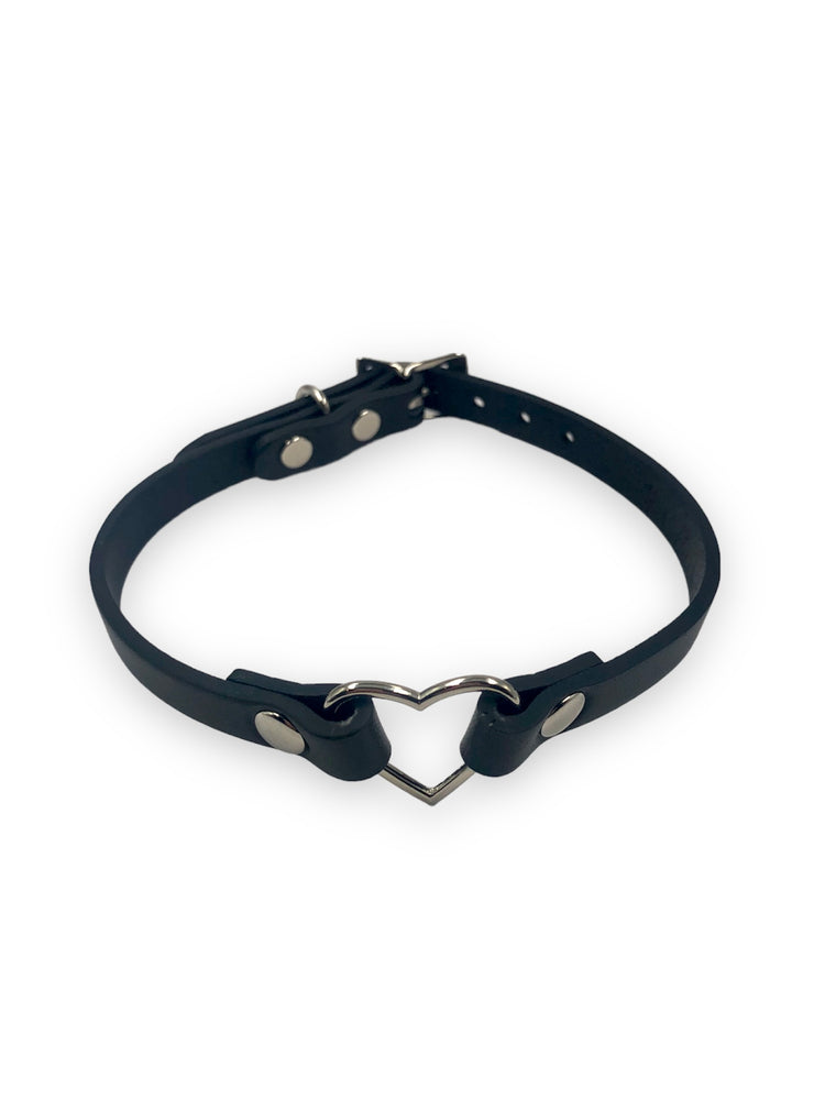 FUNK PLUS SMALL CHOKER WITH HEART FC224 VEGAN