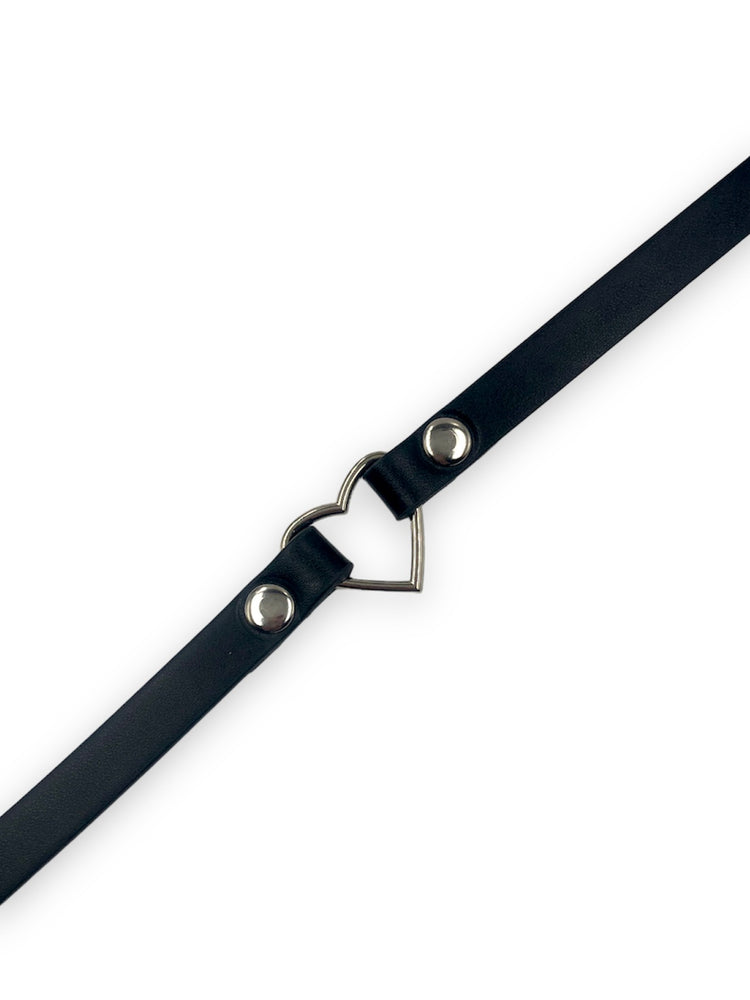 FUNK PLUS SMALL CHOKER WITH HEART FC224 VEGAN