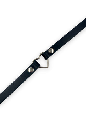 FUNK PLUS SMALL CHOKER WITH HEART FC224 VEGAN