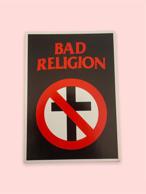 
            
                Load image into Gallery viewer, DEADSTOCK BAD RELIGION POSTCARD
            
        