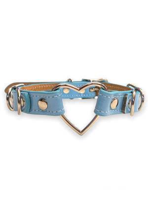 FUNK PLUS SHINY BLUE HEART STITCHING