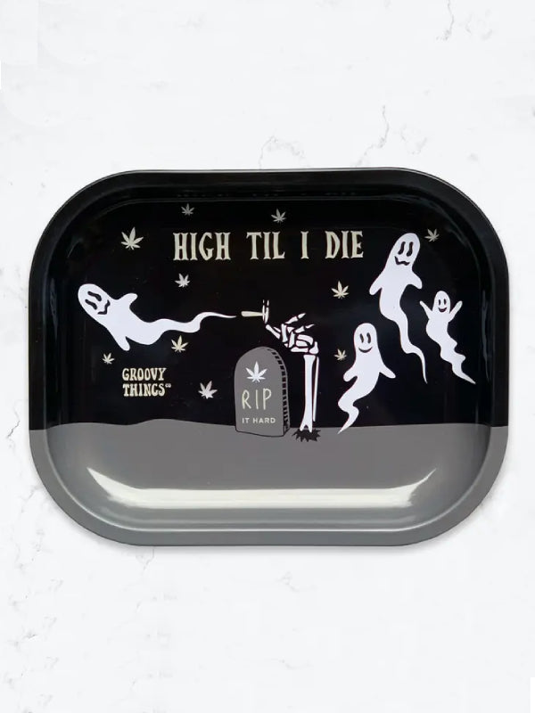 GROOVY THINGS HIGH TIL I DIE ROLLING TRAY