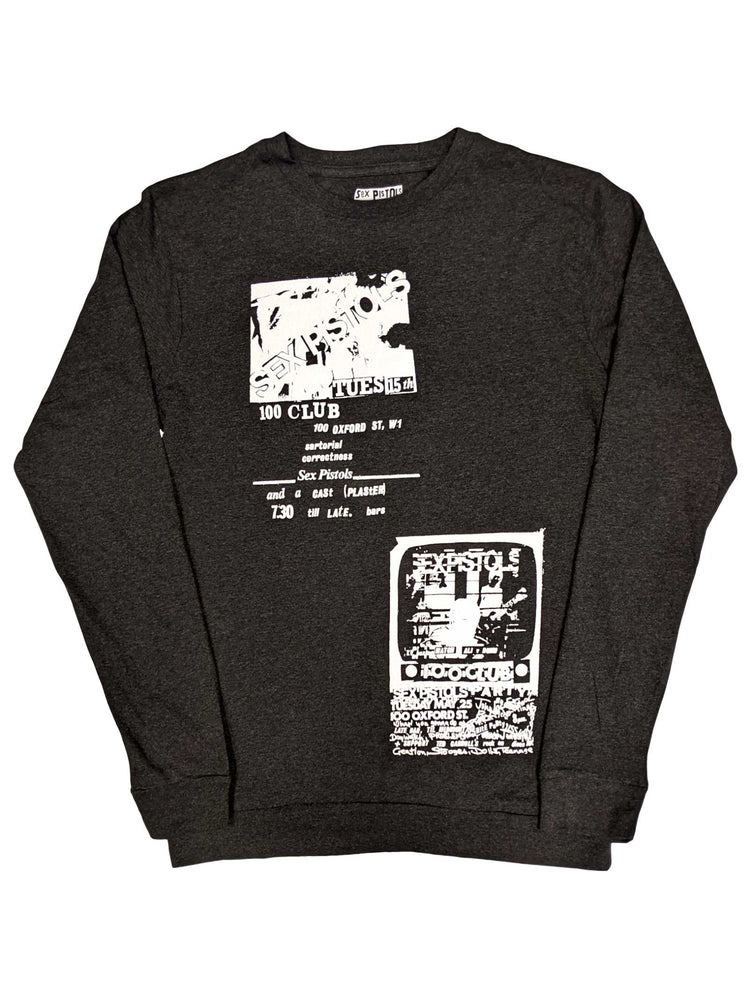 SEX PISTOLS 100 CLUB LONGSLEEVE