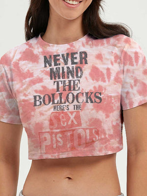 SEX PISTOLS NEVER MIND THE BOLLOCKS CROP SHIRT