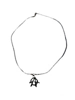 BLACK ANARCHY NECKLACE