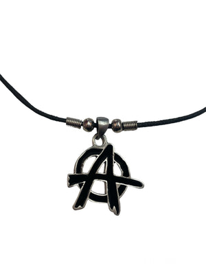 BLACK ANARCHY NECKLACE