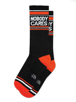 GUMBALL POODLE NOBODY CARES SOCKS