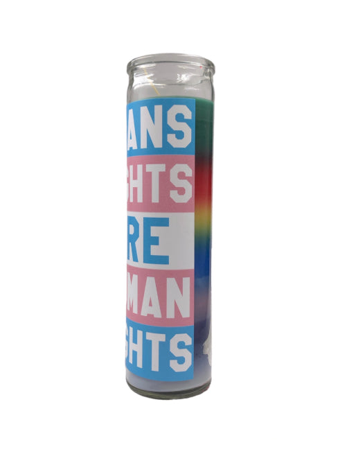 BOBBYK BOUTIQUE TRANS RIGHTS CANDLE