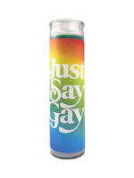 BOBBYK BOUTIQUE JUST SAY GAY CANDLE