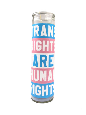 BOBBYK BOUTIQUE TRANS RIGHTS CANDLE