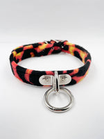 FUNK PLUS FLAME SWIRL RING CHOKER