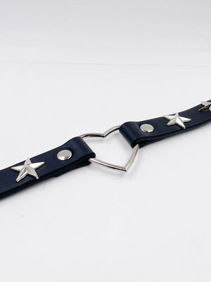 FUNK PLUS BLACK STAR CHOKER CK350