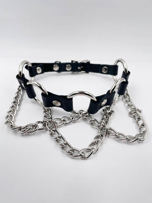 FUNK PLUS BLACK CHAIN CHOKER FCK102