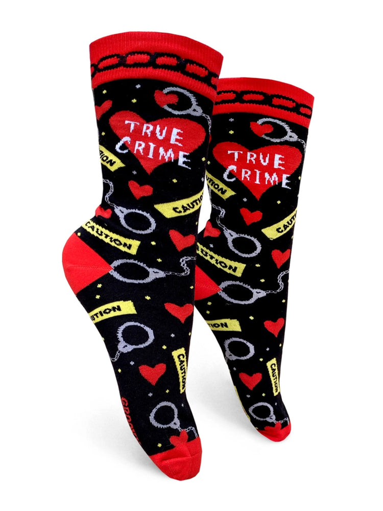 
            
                Load image into Gallery viewer, GROOVY THINGS TRUE CRIME SOCKS
            
        
