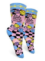 GROOVY THINGS IM A MOTHERFUCKING DELIGHT SOCKS
