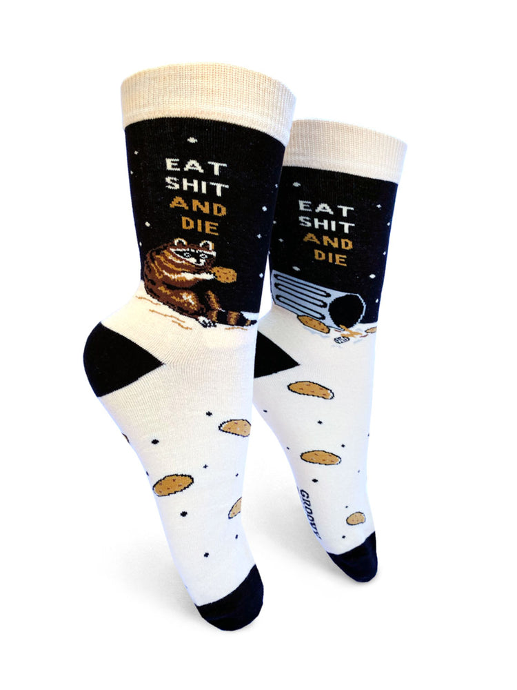 GROOVY THINGS EAT SHIT AND DIE SOCKS