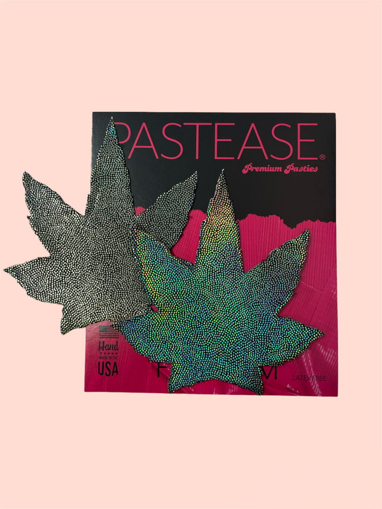 
            
                Load image into Gallery viewer, PASTEASE SPARKLEY WEED LEAF
            
        