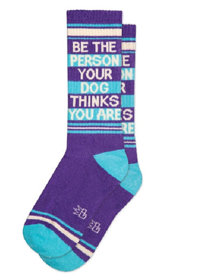 GUMBALL POODLE BE THE PERSON YOUR  DOG THINKS YOU ARE SOCKS