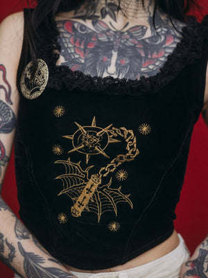 INDYANNA X SOFA OBLINA WICKED GAME CORSET TOP