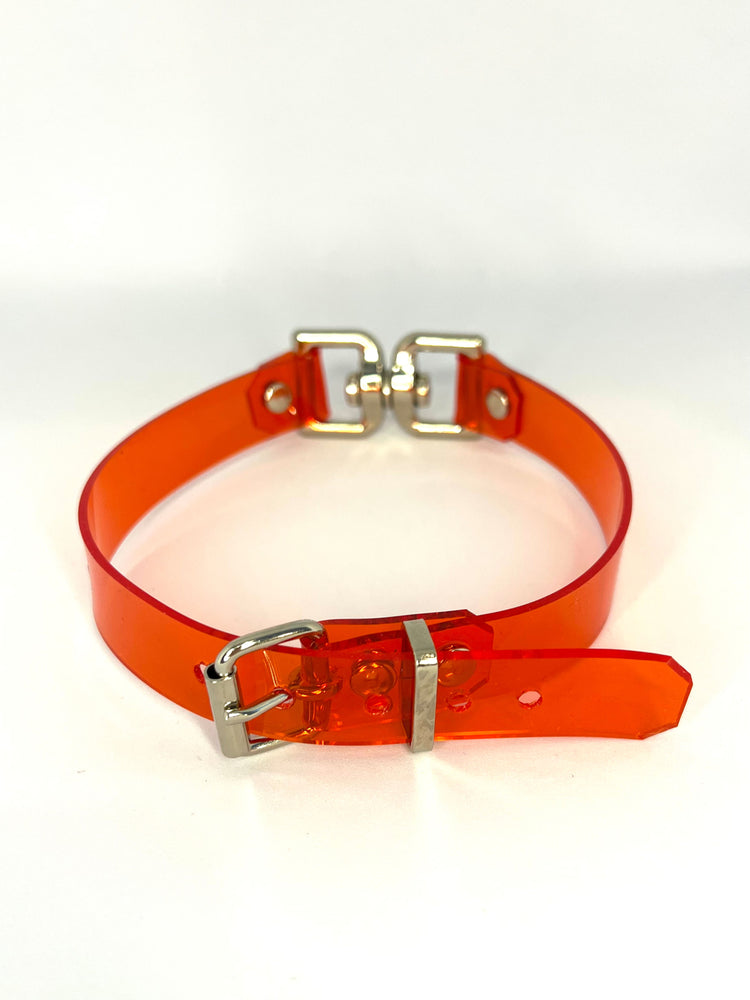 
            
                Load image into Gallery viewer, CLAW BERLIN TWIST CHOKER RED
            
        