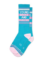 GUMBALL POODLE YOUNG BROKE AND FABULOUS SOCKS